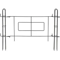 Kadax Gartentor 93 x 73 cm Weiß/Metall