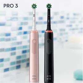 Oral B Pro 3 3900 + 2. Handstück Black-Rosegold Edition