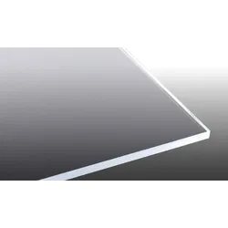 Polystyrolplatten, 5 mm, Glasklar - Glatte Hobbyglas Platten aus Polystyrol 250 / 500 x 500 / 1000 / 1250 / 1500 mm Kunststoffplatten
