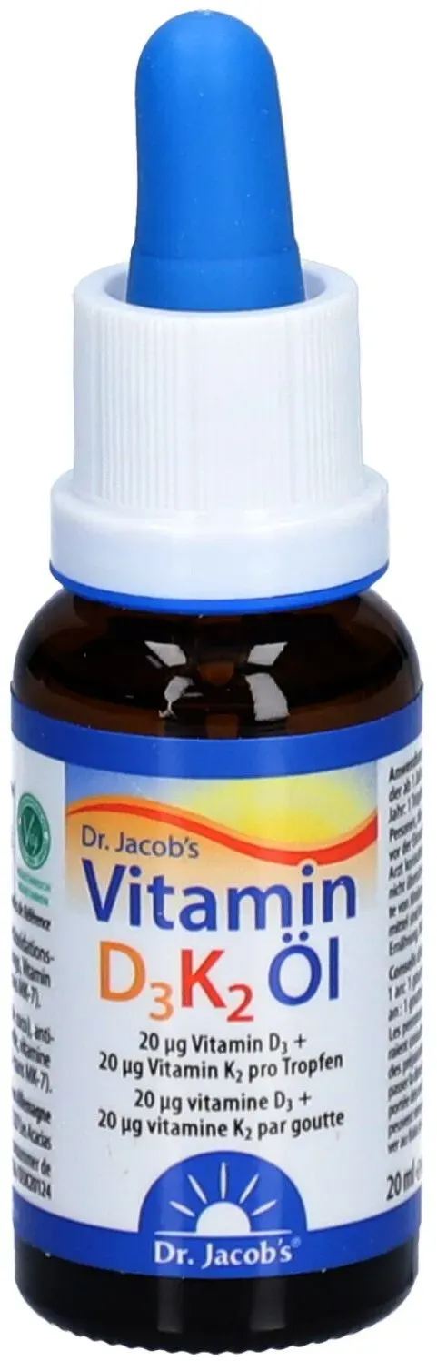 Dr. Jacobs Vitamine D3K2 Huile