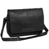 The Chesterfield Brand Richard Messenger Leder 40 cm Laptopfach schwarz