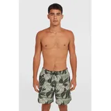 O'Neill Herren Badeshorts Cali Floral 16'', green dusty flower XXL