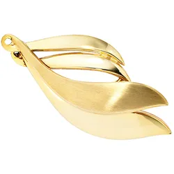 Brosche JOBO Broschen goldfarben (gelbgold 333) Damen 333 Gold