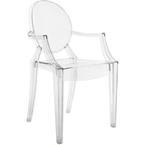 Kartell Louis Ghost, Stuhl, 2er-Satz, Glasklar