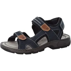 Rieker 26158 Herren Schwarz/Blau 45