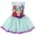 Cerdá Disney Schleier Tutu-Set – 2-teilig mit süßem Kopfschmuck blau