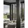 Biohort Lamellenseitenwand für Pergola 2 m 1 Stück 1,93 x 2,35 x 0,10 m Dunkelgrau-Metallic