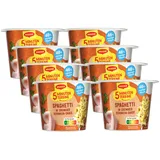 MAGGI Fertiggericht Spaghetti in Schinken-Sauce 8 x 64 g