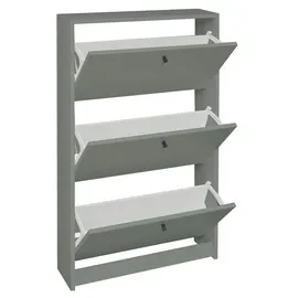 Mäusbacher Schuhkipper 60 x 104 x 16 cm grün matt / pinienfarben