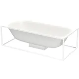 Bette „BetteLux Shape Freistehbadewanne 3453-440PLUS 190x90x45cm, snow,