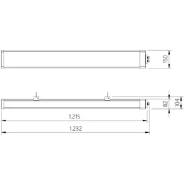 Lichtline 441250660049 1 LED-Hallenleuchte