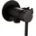 Stilform Design WC/Bidet Handbrause Komplettset mit Unterputz Mischerarmatur Mini Schwarz