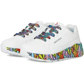 SKECHERS Uno Lite Subtle Love Kinder Weiß 31
