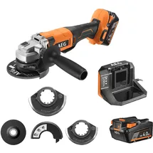 AEG BEWS18-125 inkl. 2 x 4,0 Ah + Ladegerät + Tasche