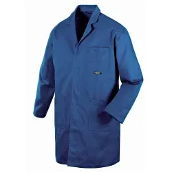 teXXor® Arbeitskittel BASIC, Baumwolle 290g/m2, kornblau 1 Stück, Größe: XS