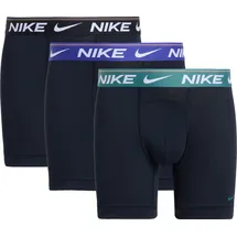 Nike Boxershorts unifarben schwarz M 3er Pack