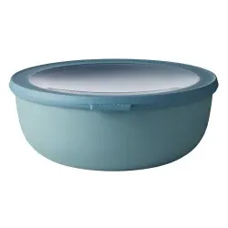 Mepal Frischhaltedose cirqula rund, 2250 ml 106216092400 , Farbe: grün, Nordic green