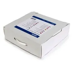 Putzlappen Flanell hellbunt, 3,5 kg in Spender-Box