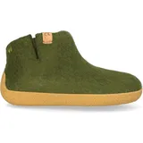 Tofvel Rabara Maha Wollfilz-Hausschuhe Olive Green Größe 47 - Grün - 47