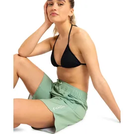 Roxy Boardshorts "Roxy Wave 9"", Damen, Gr. L, grün, 55% Polyester, 37% Polyester, 8% Elasthan, Hosen