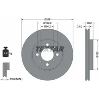 Textar Bremsscheibe PRO
