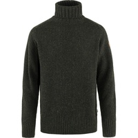 Fjällräven Övik Roller Neck Sweater M Herren Dark Olive Größe S