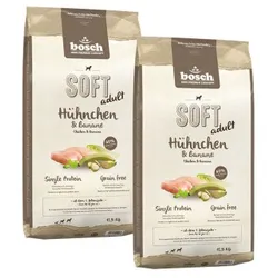 bosch Soft Hühnchen & Banane 2x12,5 kg