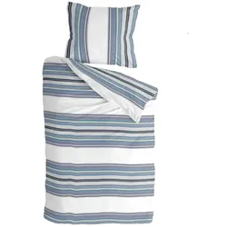 Bestlivings Bettwäsche-Set (135x200cm) Two Ways White/Blue