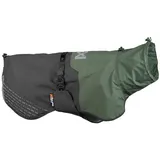 Non-stop dogwear Hundejacke FJORD RAINCOAT grey/green, Wind- und wasserdichter Regenmantel grün 50