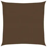 furnicato Sonnensegel, Braun, Textil, Quadratisch, 300x300 cm, Sonnen- & Sichtschutz, Sonnensegel