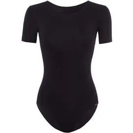 SKINY Kurzarmbody "Body Collection", Damen, Gr. 38, N-Gr, schwarz, Obermaterial: 95% Baumwolle, 5% Elasthan, unifarben, Basic, figurbetont, Rundhals, Bodys, Rundhalsausschnitt, schlicht, kurzärmlig, Baumwollmix