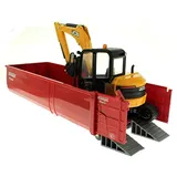 Treckerheld Auffahrrampe für Siku Control 32 Hakenliftmulde 6786 - Bau Bagger Zubehör Rampen - Maßstab 1:32 - Unisex - Kinder (6+)