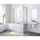 Kermi Vario 2000 Seitenwand V2TWD075141AK 66,4-69,6x140cm, silber mattglanz, ESG klar