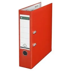 Ordner 10105020 DIN A4 80mm Polypropylen hellrot - hellrot