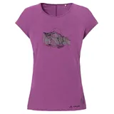 Vaude Tekoa Ii Kurzarm-t-shirt - Magenta - 38