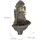 Relaxdays Wandbrunnen antik schwarz