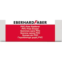 Eberhard Faber Radiergummi PVC-frei Weiß