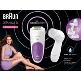 Braun Silk-épil 5 SensoSmart 5/870 weiß/lila