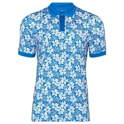 Alberto Golf Herren Polo Max Dry Comfort blau