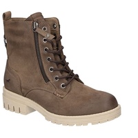 Mustang Damen Elegante Stiefelette 1397501 Grau 318 Taupe 38