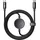Mcdodo CA-4170, 2-fach Ladekabel für USB-C / Samsung Galaxy Watch, 60W, 1,5m, schwarz