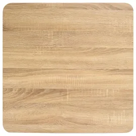 vidaXL Bistrotisch 60 x 75 x 60 cm hellbraun