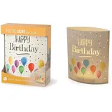 für Dich Poesielicht Happy Birthday 629239 16x13x5cm
