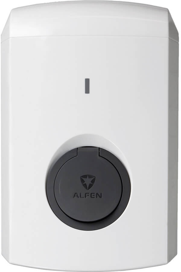 Alfen Eve Single S-line 11 kW - Phase 3 - 16A - Typ 2 - Steckdose - Wallbox-ALF-S-S-LINE-11KW-3PH-16A-LED-T2
