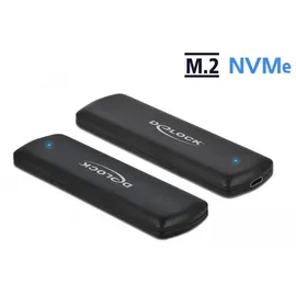DeLock 42615 M.2 NVMe PCIe SSD USB Type-C Buchse, - Gehäuse für