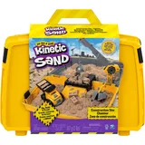Spin Master Kinetic Sand Baustellen Koffer Modelliersand 907 g