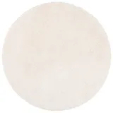 Snapstyle Luxus Hochflor Shaggy Teppich Dream Beige, 160cm Rund,