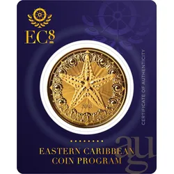 1 Unze Goldmünze EC8 Montserrat - Starfish 2024