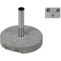 Schirmständer GRANIT (DT 45x45 cm) grau - DT 45x45 cm