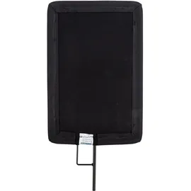 Avenger 12"X18" Solid Black Flag